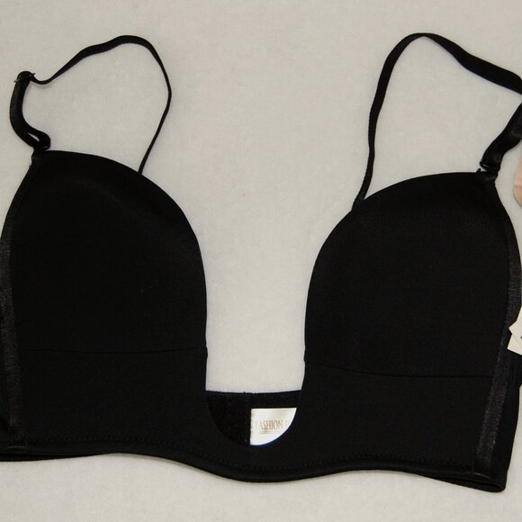 NWT Fashion Forms, Size 34B, U Plunge Bra, Black - Picture 5 of 6